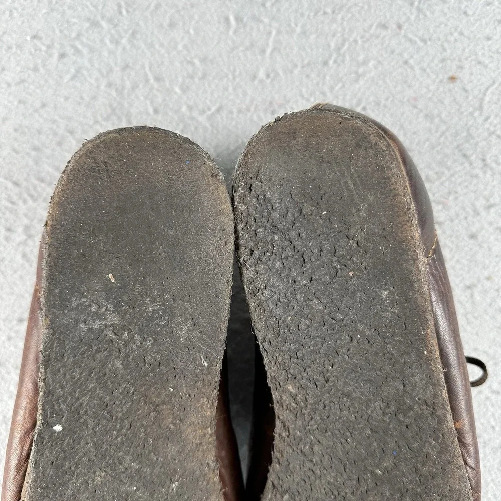 Clarks Originals Wallabee Boot Brown Leather Crepe Sole Mid‎ Cut Chukka US 8